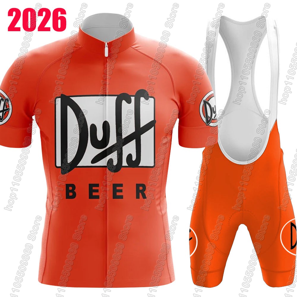 Cycling Commuter Clothing - 2026 Duff-Beer Cycling Jersey Set Summer