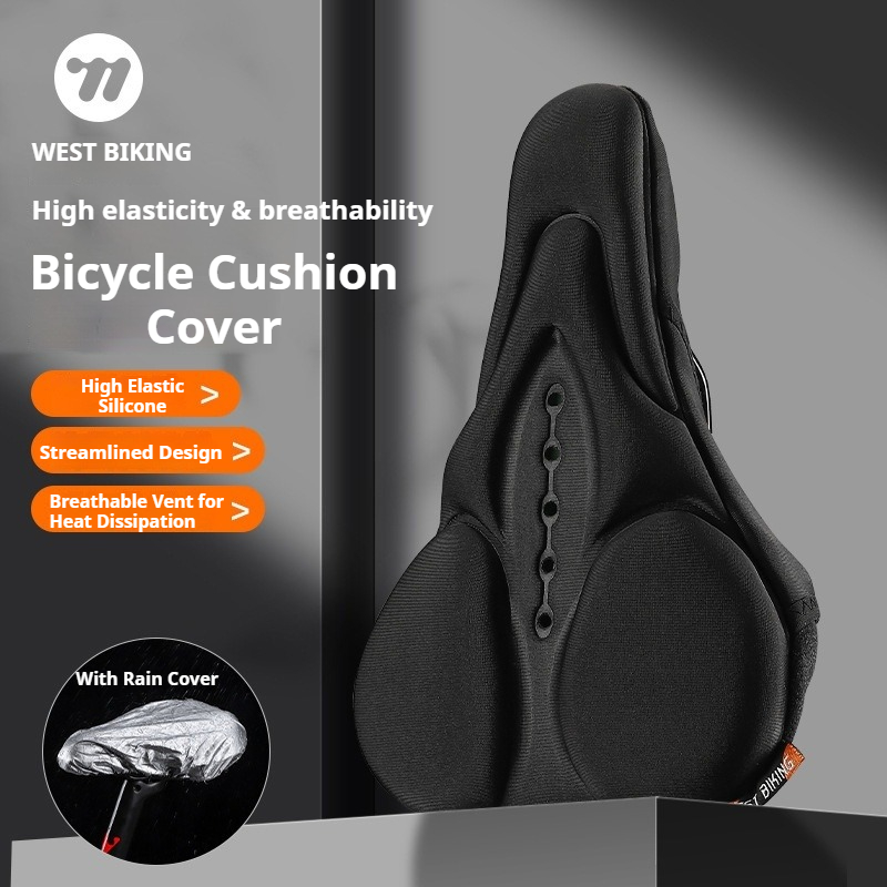Commuting By Bike - WEST BIKING Bicycle Saddle Cover Soft