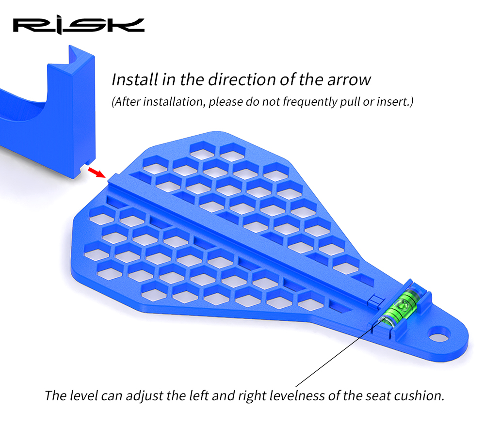 Commuting By Bike - RISK Bicycle Seat Cushion Horizontal Angle