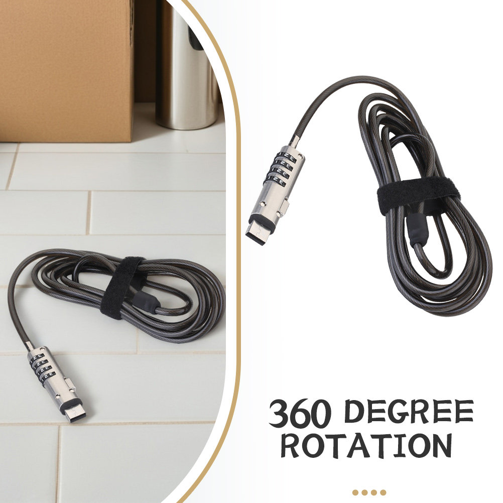 Laptop Numeric Password Lock P - огляд і ціна Cable Lock Flexible