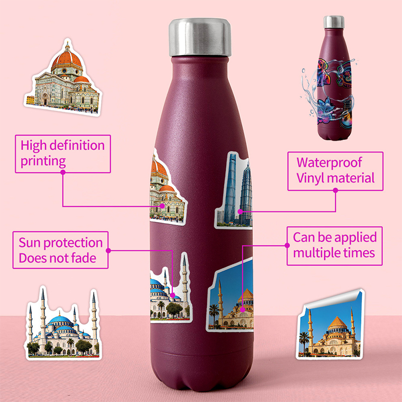 50PCS Famous City Landmark Tra - огляд і ціна Commuting By Bike
