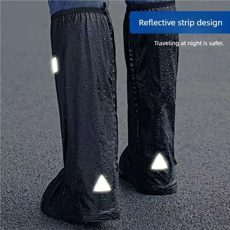 Reflective High‑Ankle Rain Boo - огляд і ціна Cycling Commute Shoes