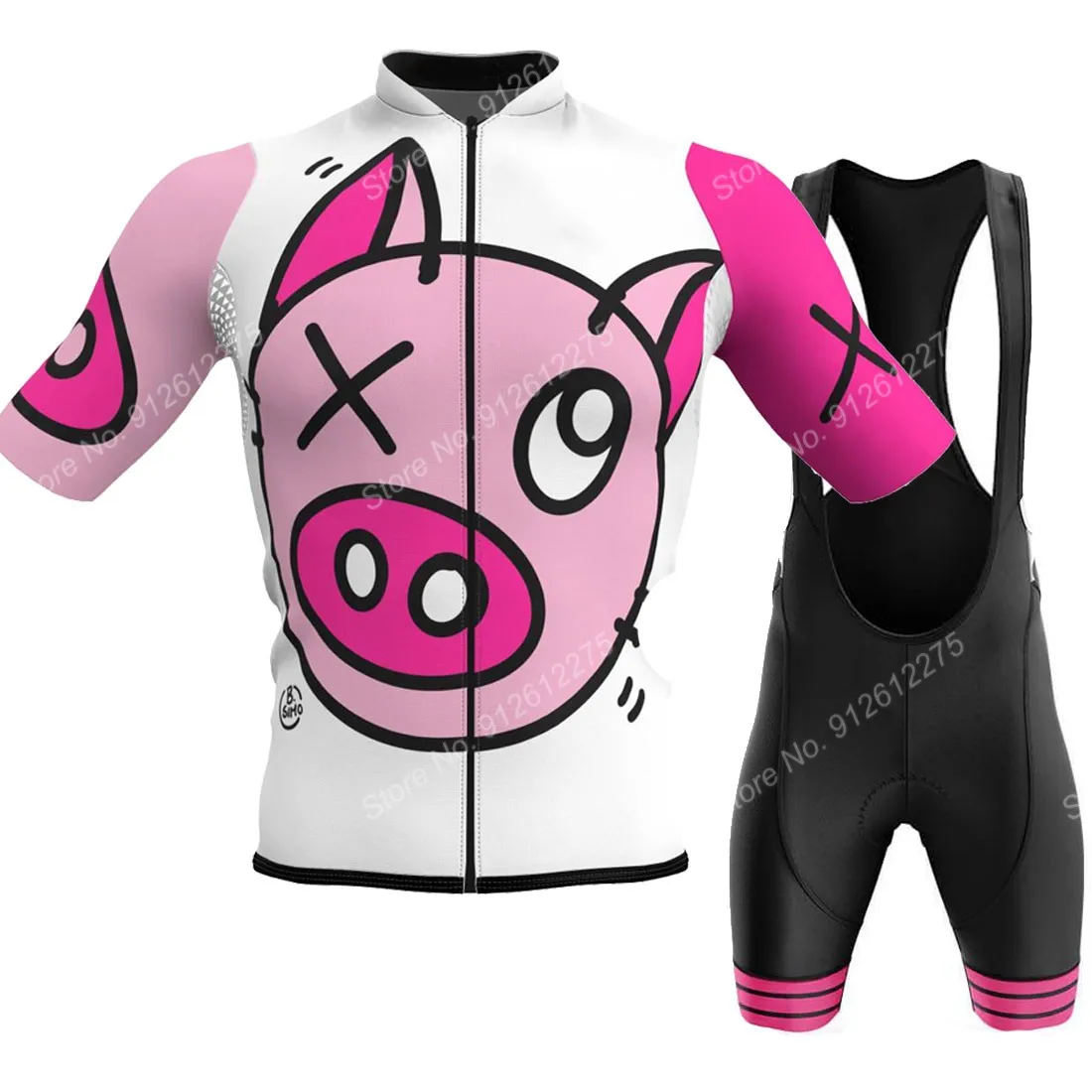 Set Cartoon Comic Pig 2023 Cyc - огляд і ціна Cycling Commuter Clothing
