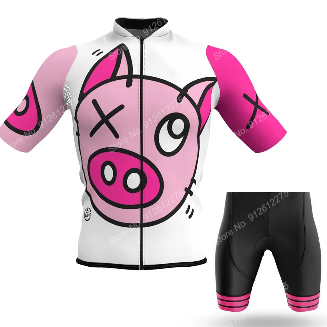 Set Cartoon Comic Pig 2023 Cyc - огляд і ціна Cycling Commuter Clothing