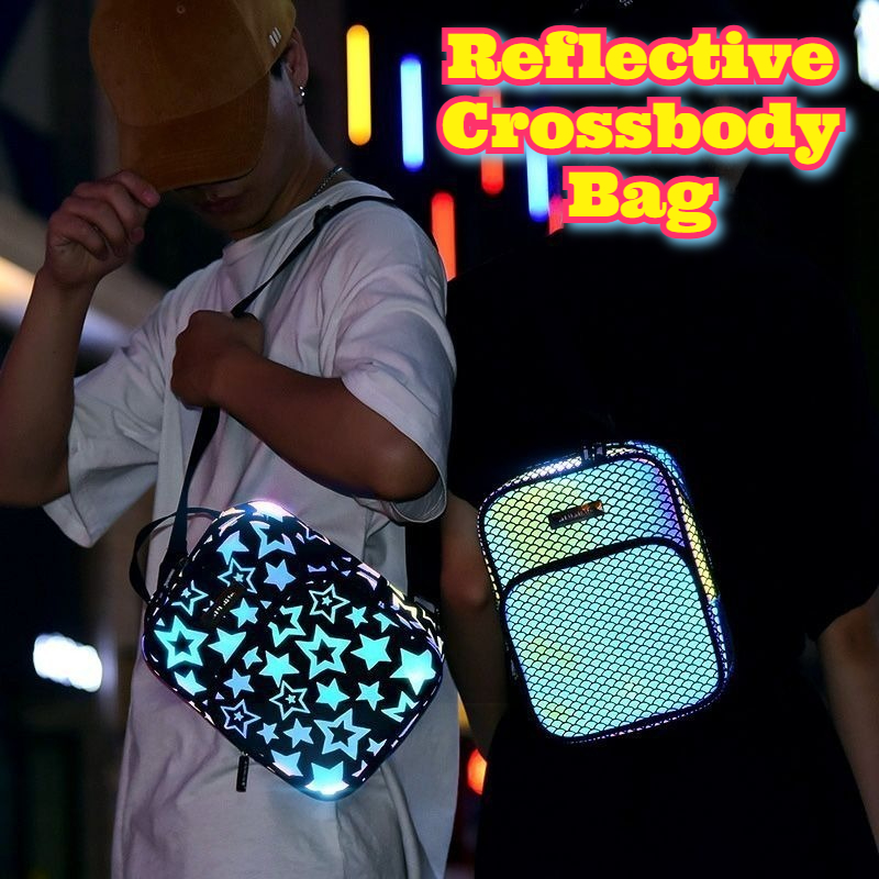 Reflective Crossbody Bag Multi - огляд і ціна Cycling Commuter Backpack