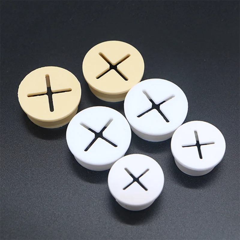 5PCS  Flexible Rubber Round Ca - огляд і ціна Cable Lock Flexible