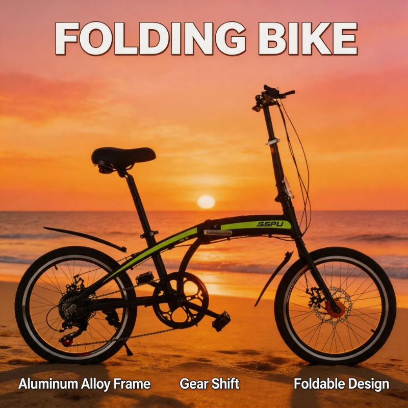 Folding Bike Ultralight Design - огляд і ціна Commuter Biking