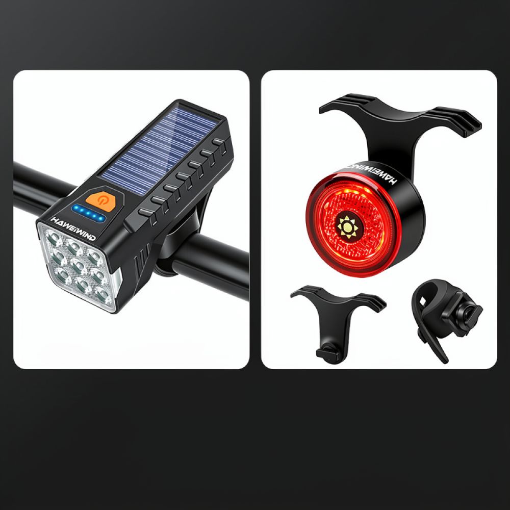 Solar Bicycle Headlight USB Re - огляд і ціна Cycling Commute Gear