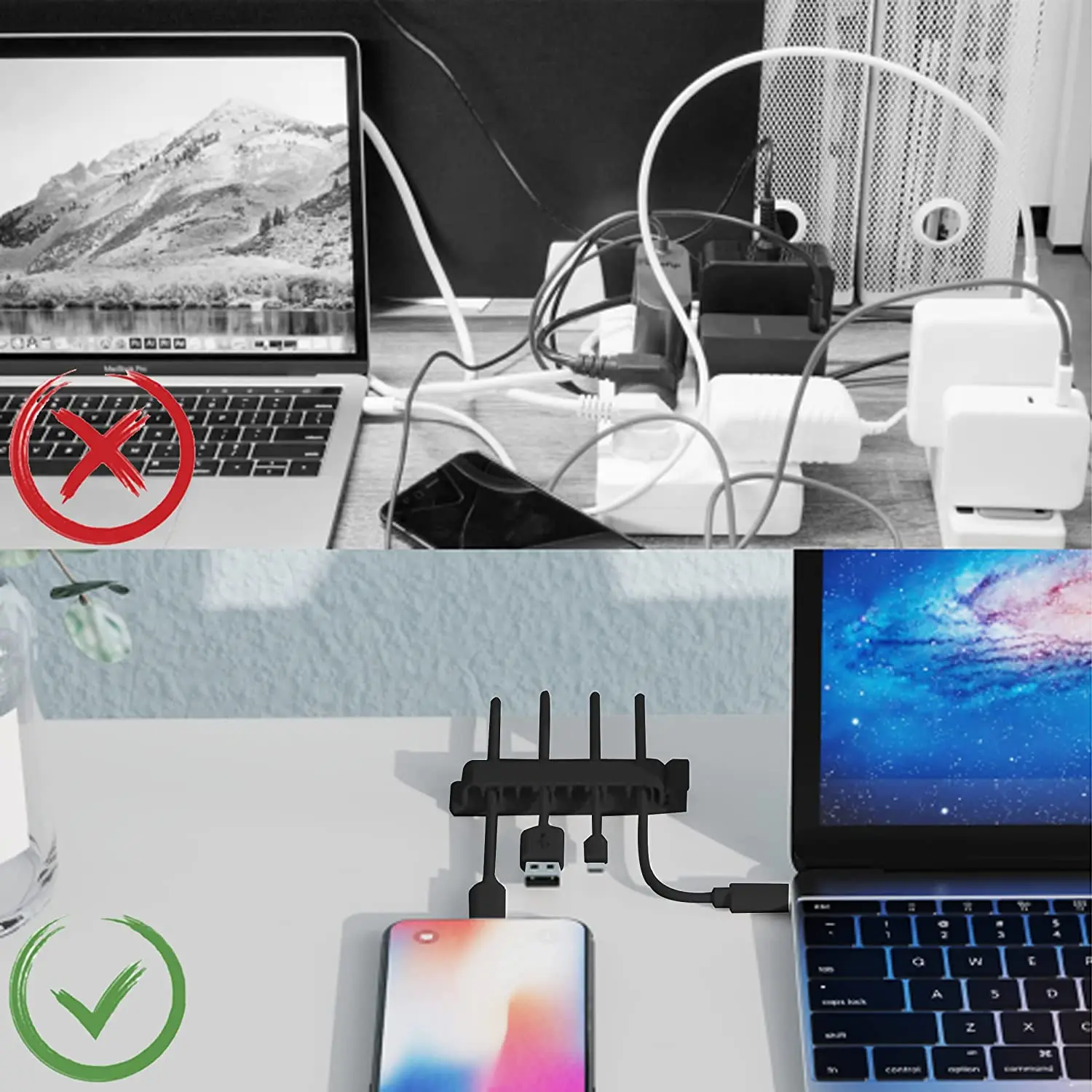 Cable Organizer Cord Managemen - огляд і ціна Cable Lock Flexible