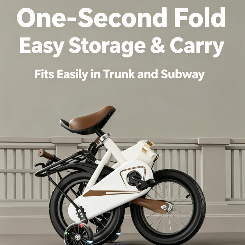 Foldable Bicycle with Training - огляд і ціна Commuting By Bike