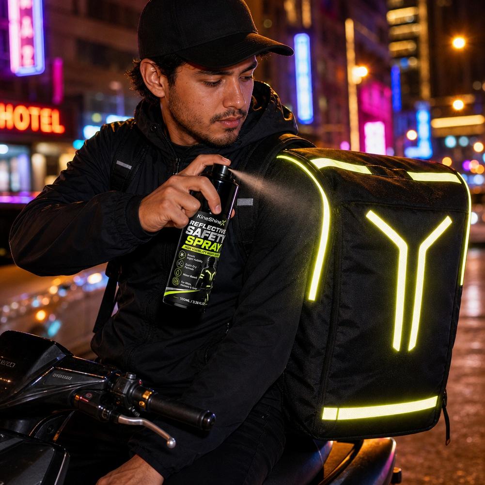 Night Reflective Safety Spray  - огляд і ціна Cycling Commute Gear