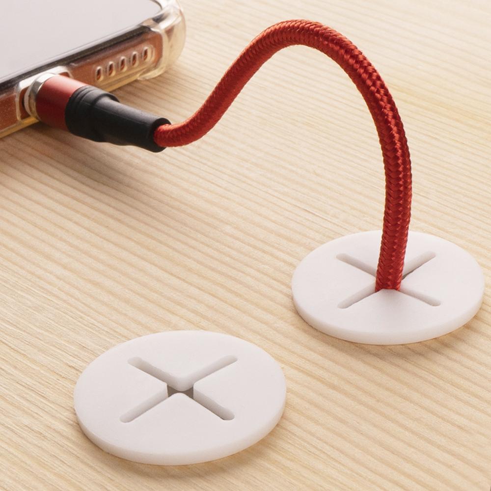 14pcs Desk Cord Grommet, Flexi - огляд і ціна Cable Lock Flexible